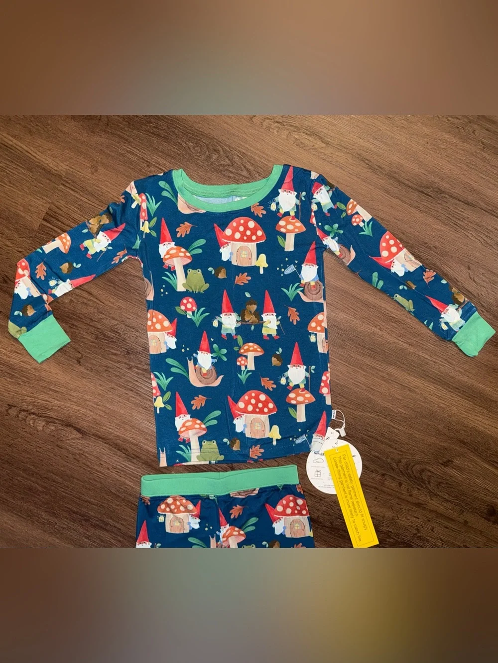 NWT Little Sleepies Forest Gnomes LS PJ Set (4T)